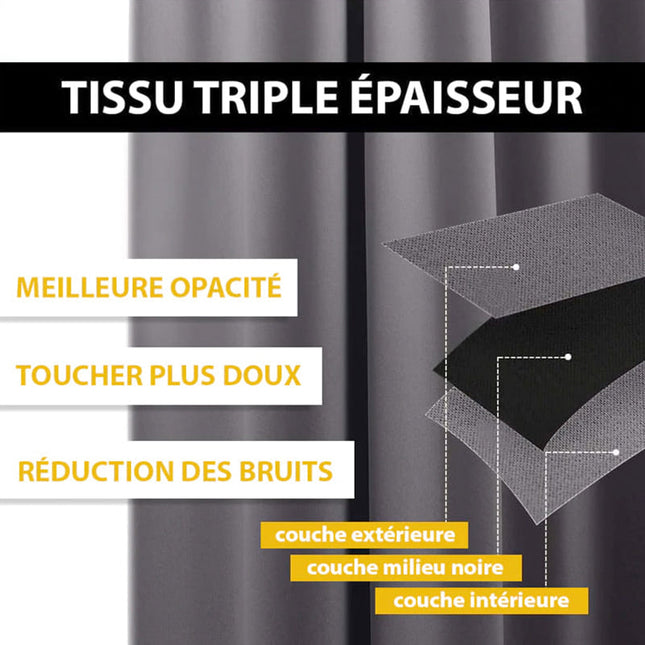 Termisk mørklægningsgardin i rosa