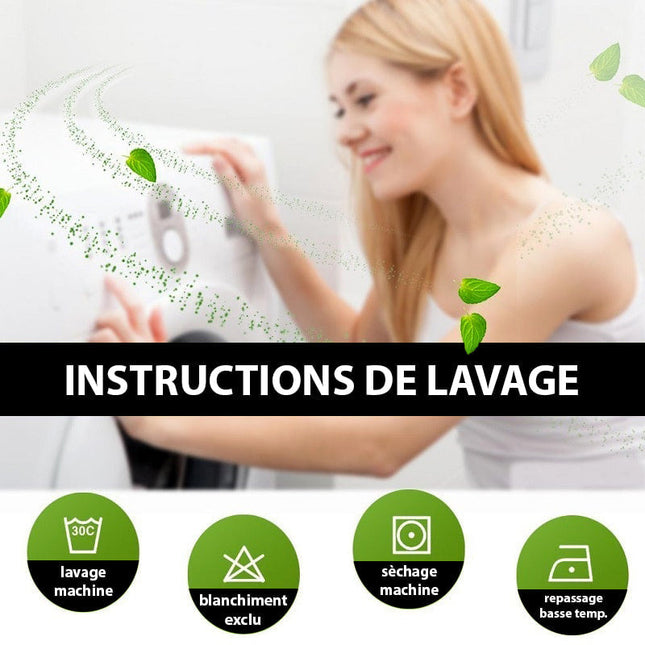 Akustisk mørklægningsgardin i mørk beige