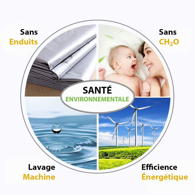 Hvidt havegardin med stropper til pergola