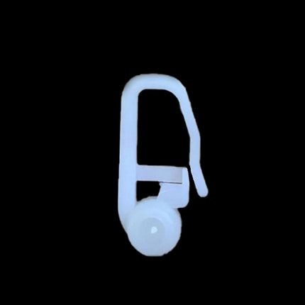 Gardinhægter i plast til rynkebåndsgardin