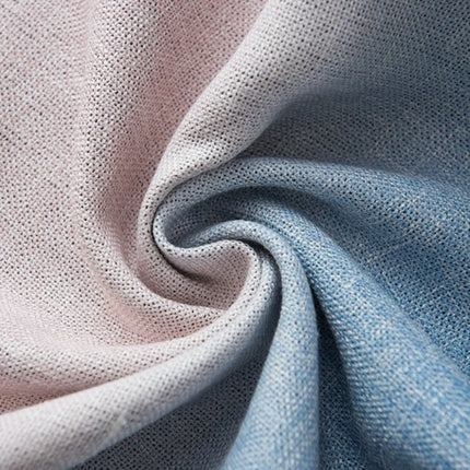 Moderne gardin med flot farvegradient