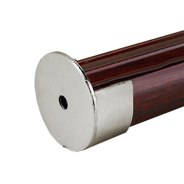 Holder til garderobestang i krom