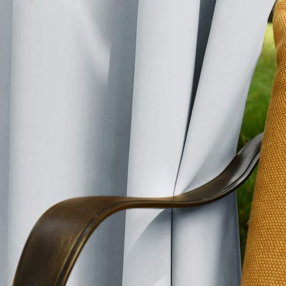 Slidstærkt gardin til havepavillon