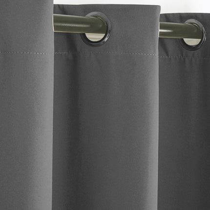 Mørkt udendørs gardin for privatliv