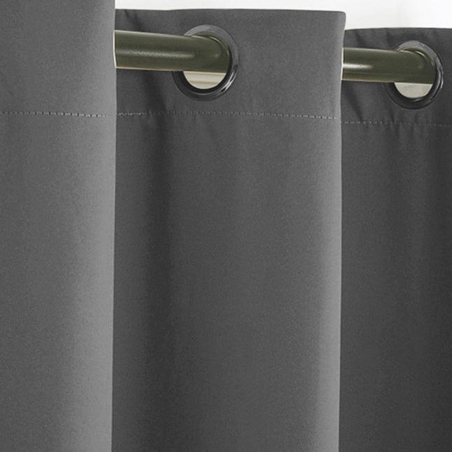 Mørkt udendørs gardin for privatliv