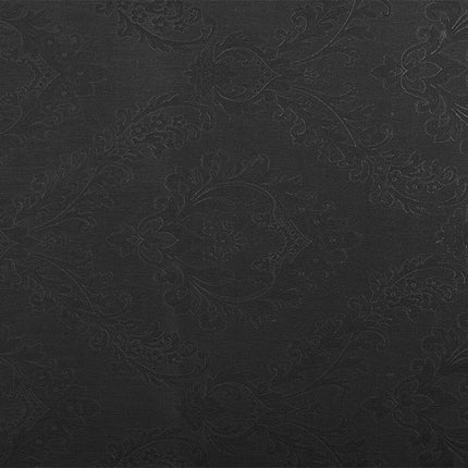 Beige mørklægningsgardin med præget mønster