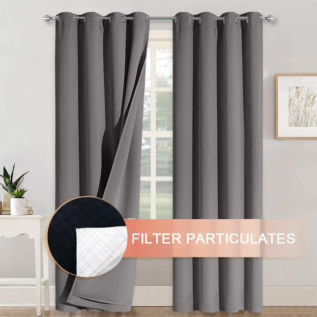 Termisk Somero mørklægningsgardin med filter