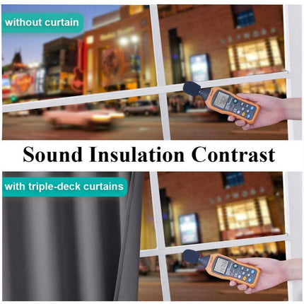 Termisk Somero mørklægningsgardin med filter