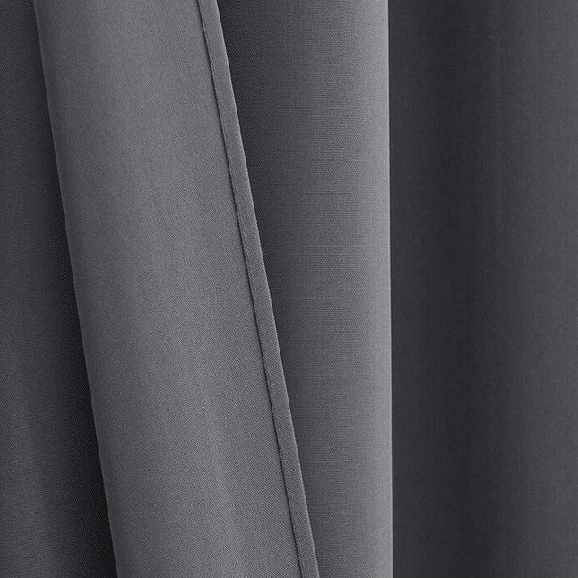 Orange havegardin til terrasse og pavillon