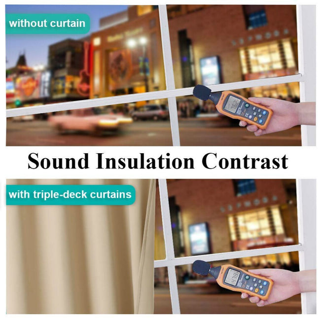 Arpaloo termisk mørklægningsgardin 100% lystæt