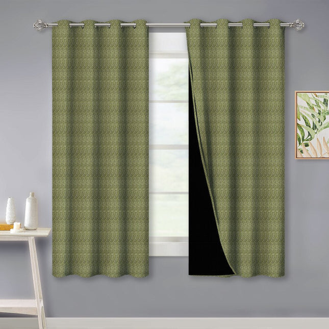 Tekstureret mørklægningsgardin til soveværelset