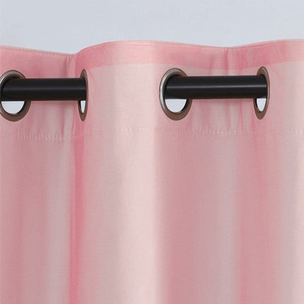 Mørklægningsgardin med lyserød og blå gradient