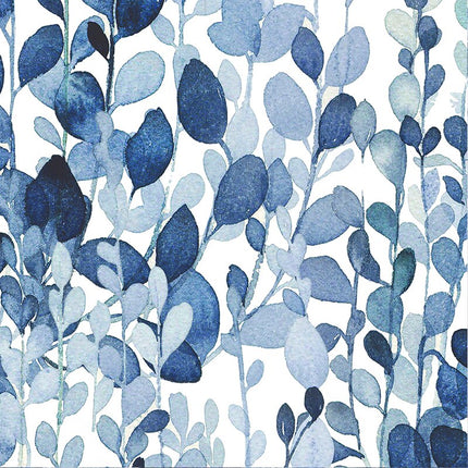 Dekorativt gardin med moderne bladdesign