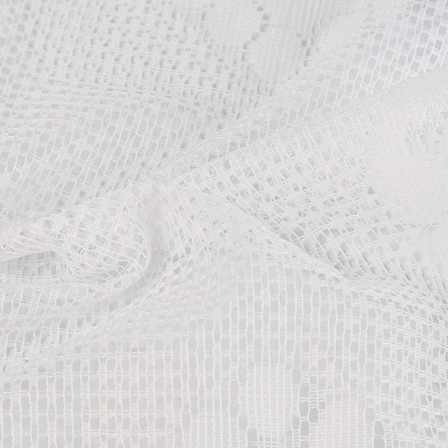 Vintage blondegardin til lille vindue