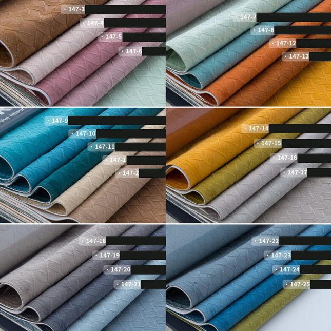 Mørklægningsgardin med flettet tekstur