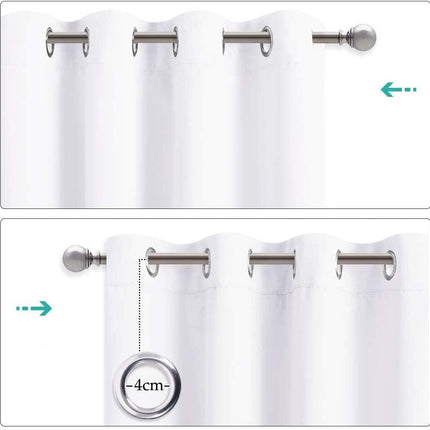 Termisk og lydisolerende mørklægningsgardin