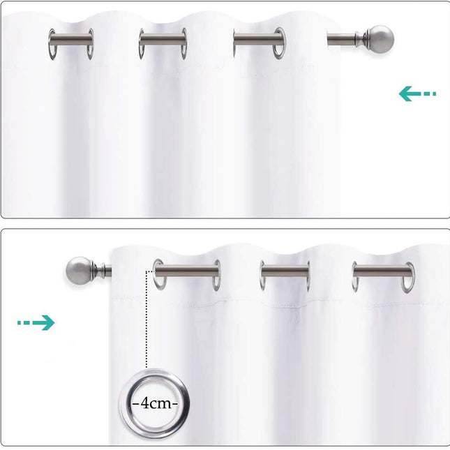 Termisk og lydisolerende mørklægningsgardin