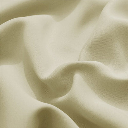 Cremefarvet vandafvisende gardin til haven