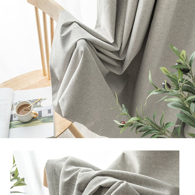 Mørklægningsgardin med moderne vævet struktur