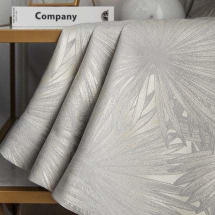 Mørklægningsgardin med diskret bladmotiv