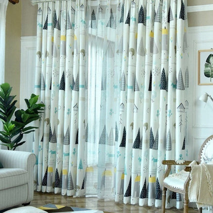 Let gardin i hørlook til børneværelse