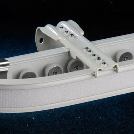 Fleksibel buet gardinskinne til loft