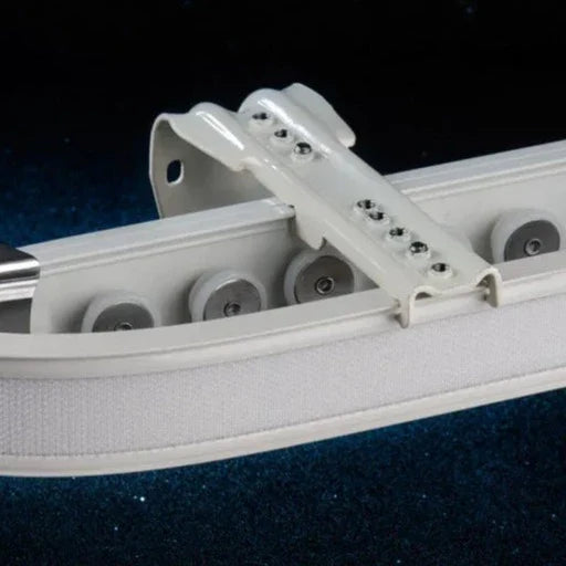 Fleksibel buet gardinskinne til loft