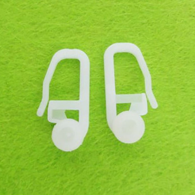 Gardinhægter i plast til rynkebåndsgardin