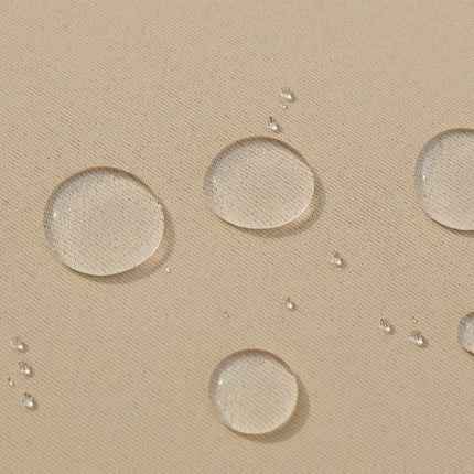 Moderne udendørs gardin med ringe