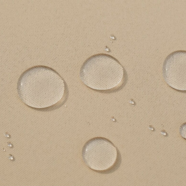 Moderne udendørs gardin med ringe