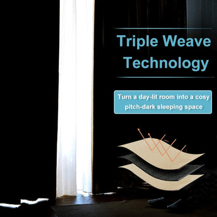 Mørklægningsgardin som praktisk rumdeler