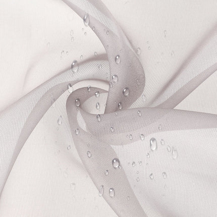 Udendørs voile gardin med grå gradient