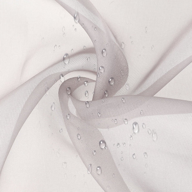 Udendørs voile gardin med grå gradient