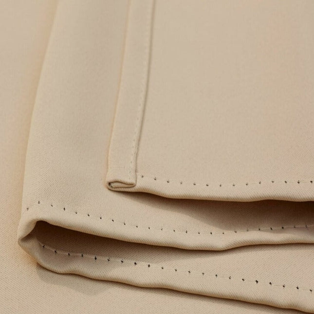 Moderne udendørs gardin med ringe