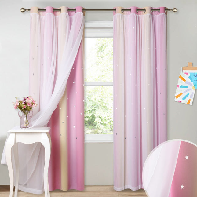 Let udendørsgardin til terrasse