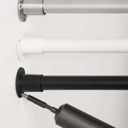 Gardinstang i stål uden boring