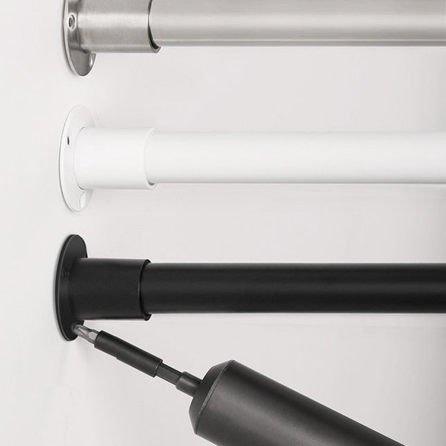 Gardinstang i stål uden boring