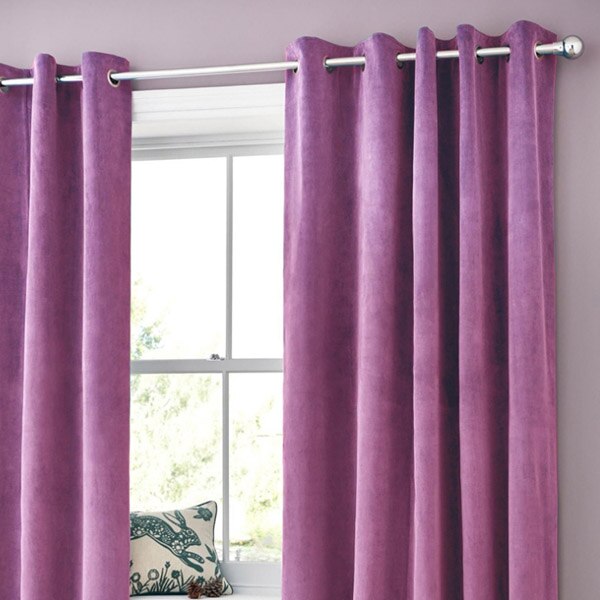 Cinto mørklægningsgardin i lilla velour