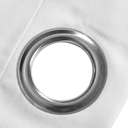 Let udendørs gardin med blågrøn gradient