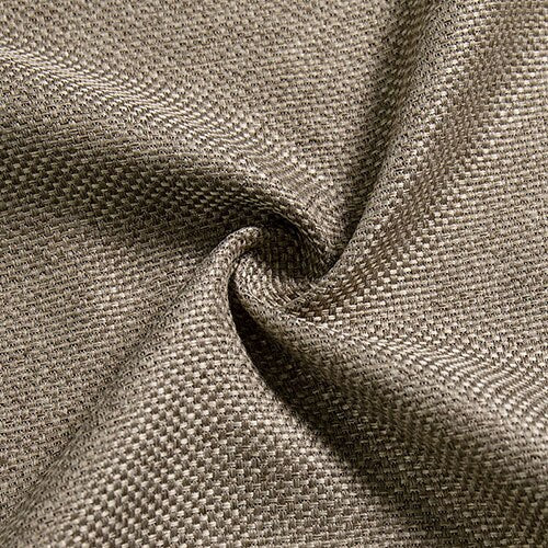 Brunt mørklægningsgardin med hørlook