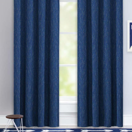 Mørkt meleret gardin til stuen