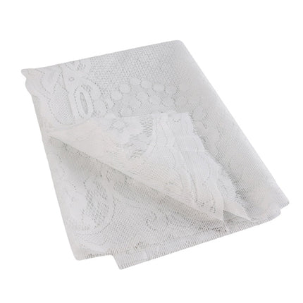 Vintage blondegardin til lille vindue