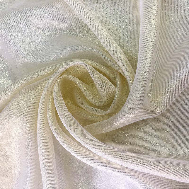 Elegant let gardin med glanseffekt