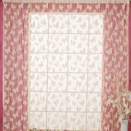 Let gardin med sommerfugle mønster