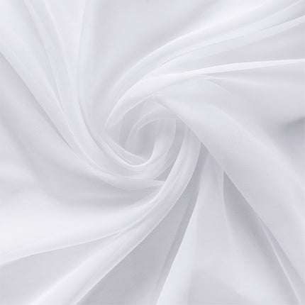 Elegant gennemsigtigt gardin med ringe