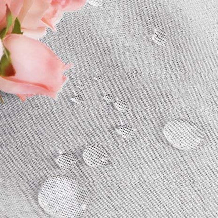 Vejrbestandigt udendørs gardin med øjer