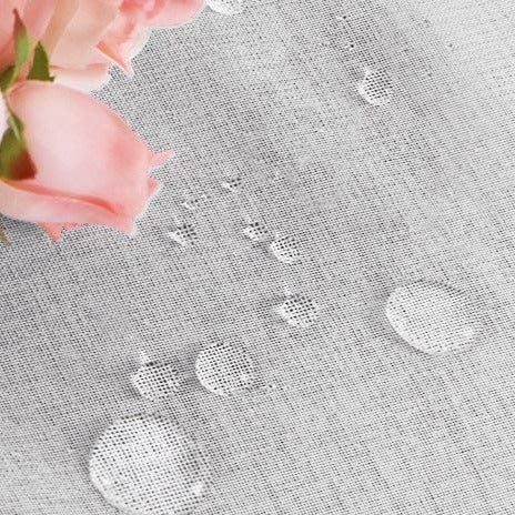 Vejrbestandigt udendørs gardin med øjer