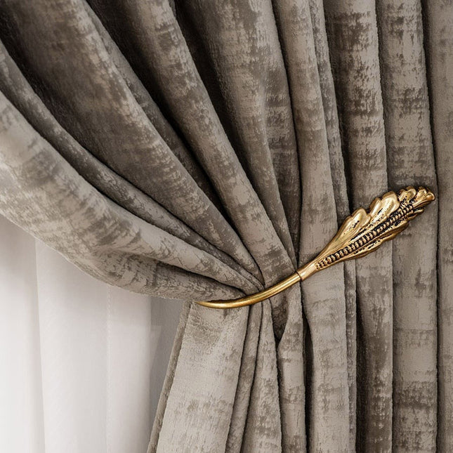 Luksuriøst mørklægningsgardin i velour