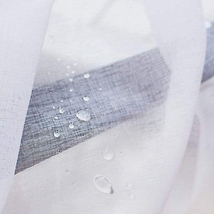 Udendørs gardin med stropper til altan