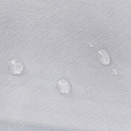 Gennemsigtigt udendørs gardin med metaløjer